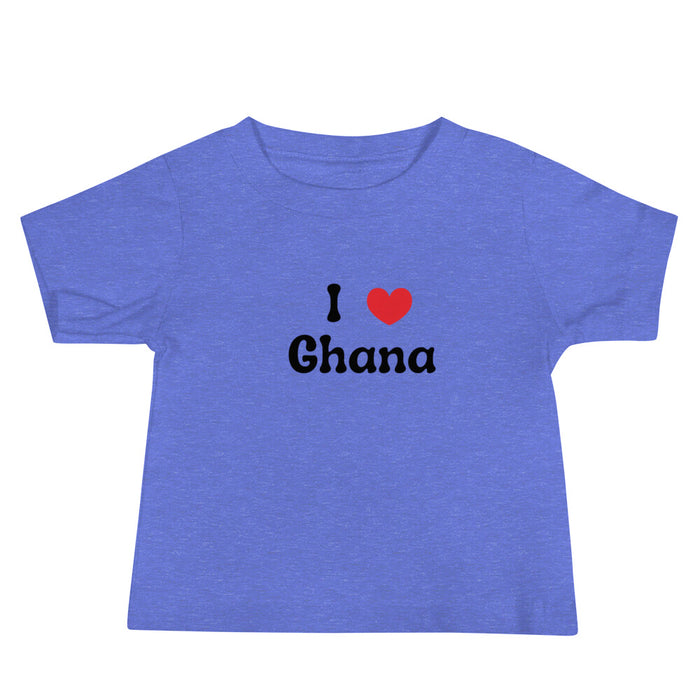 I Love Ghana Baby Jersey T-Shirt