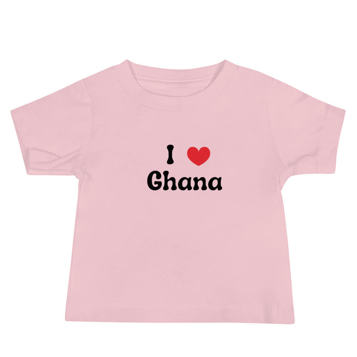 I Love Ghana Baby Jersey T-Shirt