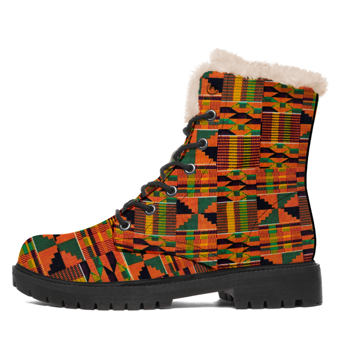 OG Kente Boots Fashion Boots