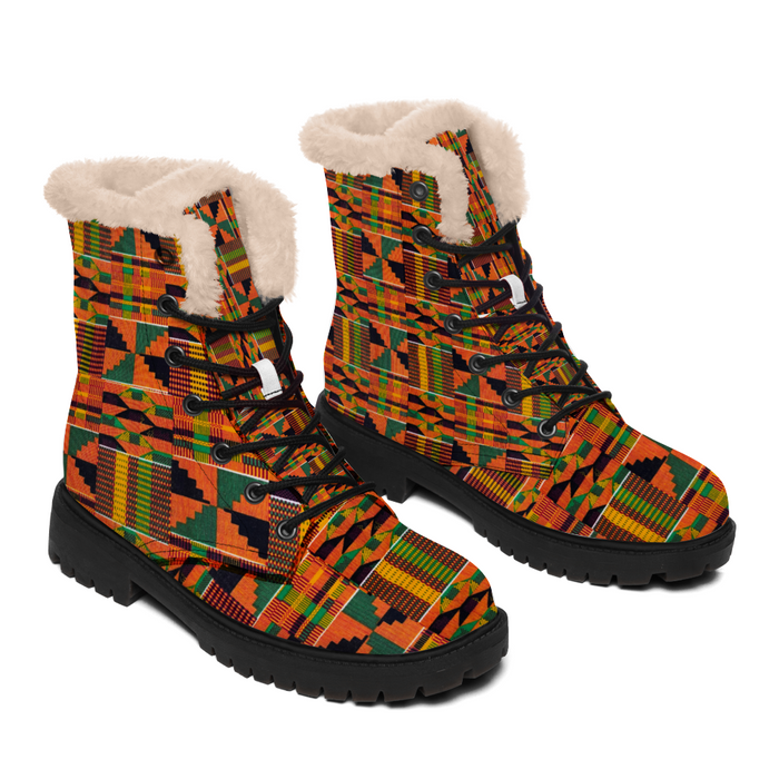 OG Kente Boots Fashion Boots