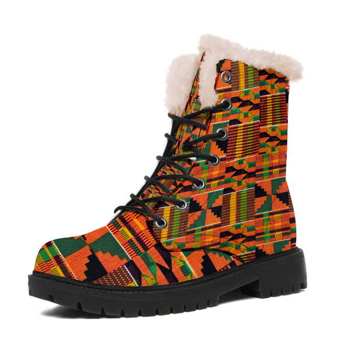 OG Kente Boots Fashion Boots