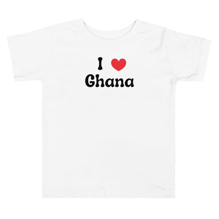 I Love Ghana Toddler T-Shirt