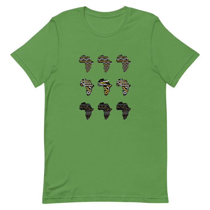 Continental Africa Graffiti  3x3 T-Shirt XS-4XL